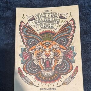Tattoo Coloring Book - Multicolor